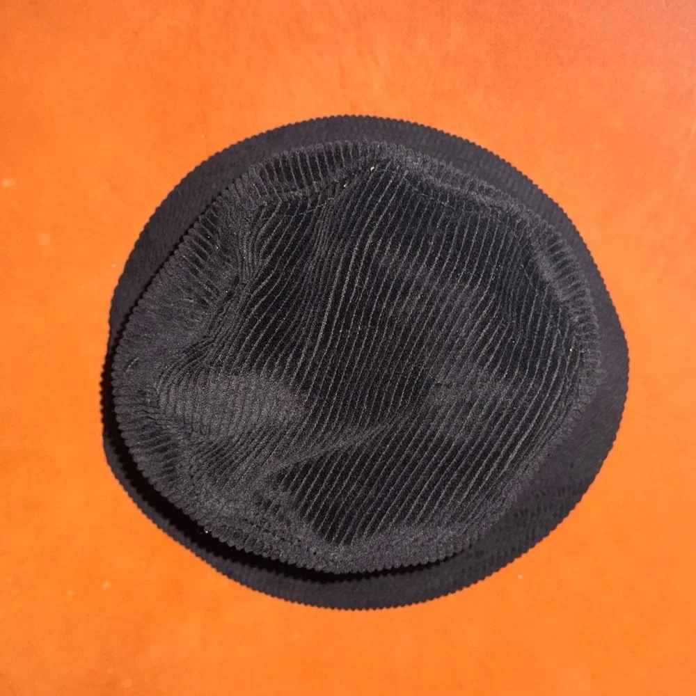 Urban Outfitters Black Corduroy Bucket Hat | Ribbed Texture | Unisex | NWOT - Picture 4 of 4